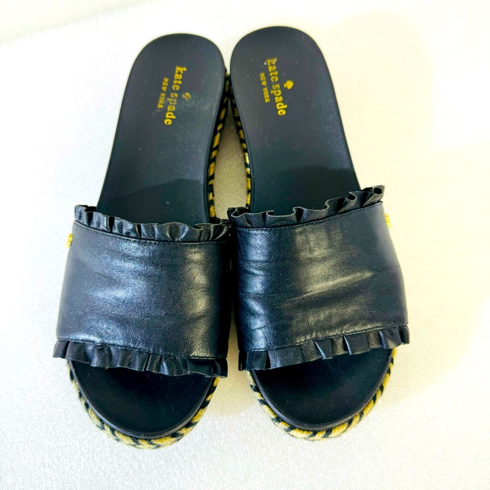 Kate Spade Zahara Espadrille Platform Slides - Picture 4 of 7